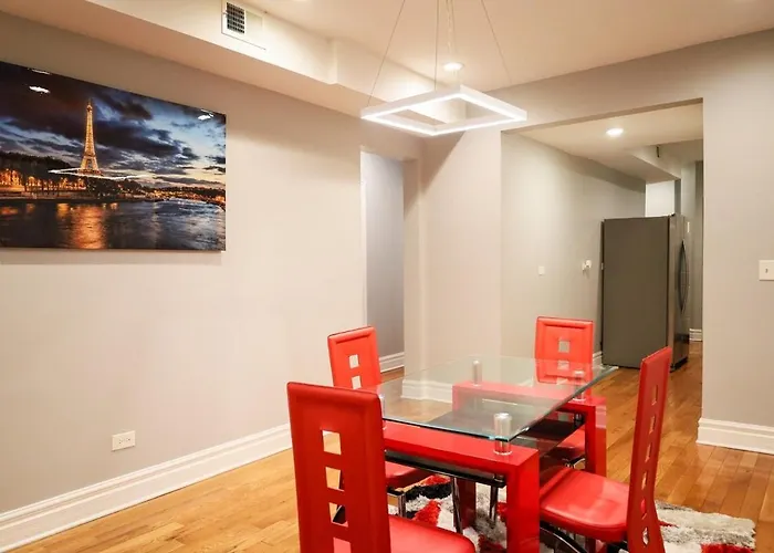 Apartamento Gorgeous 4bdr In Chicago,15mins From Dwtn *