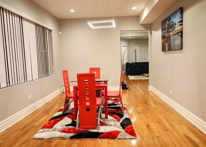Apartamento Gorgeous 4bdr In Chicago,15mins From Dwtn