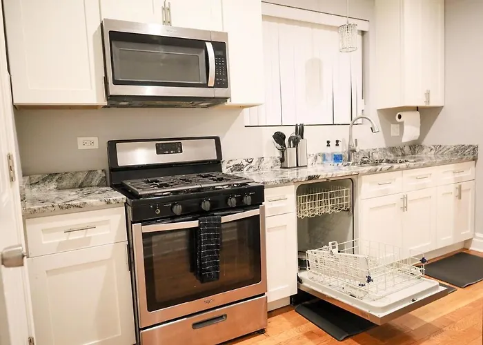 Apartamento Gorgeous 4bdr In Chicago,15mins From Dwtn *