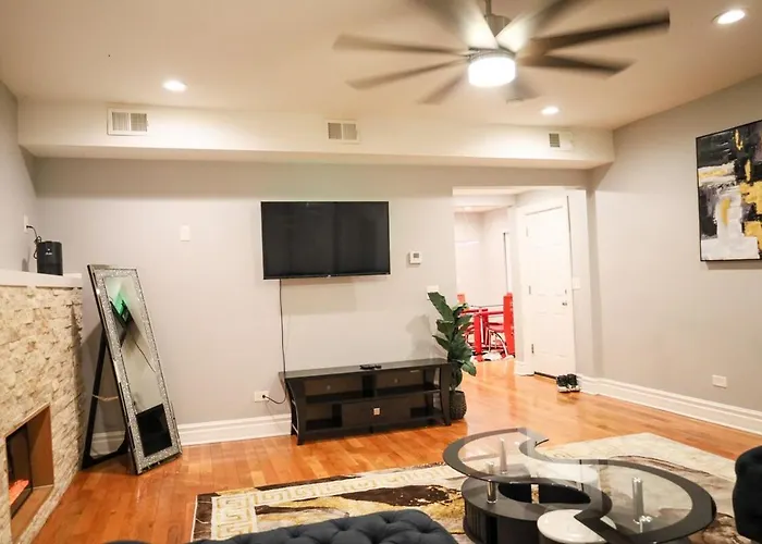 Apartamento Gorgeous 4bdr In Chicago,15mins From Dwtn *